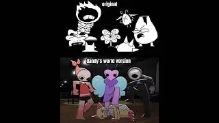 OG and Dandys World comparison #roblox #undertale #dandysworld #animation