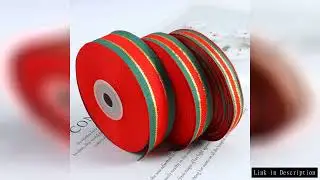 Christmas Tree Ribbon for Gift Wrapping 25 Yard Hair Ribbon Christmas Gift Wrapping Christmas Garlan