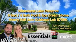 WILDERNESS LAKE PRESERVE 6 BED 4 BATH POOL & SPA  DREAMHOUSE. 7244 Wild Oak Lane, Florida.