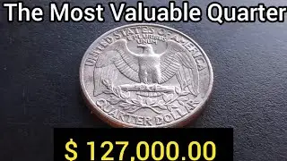 👉 $ 127,000.00 👈 If You Have One ULTRA RARE Error USA Washington Quarter Dollar Worth Money 