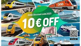 Get &euro;10 Off with Omio in 2026 🚆✈️🚢 | Cheap Train, Bus & Ferry Tickets! Discount Code promos1c6p1t