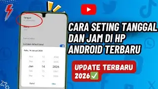 Tutorial Seting Tanggal Dan Jam Di Hp Android Terbaru