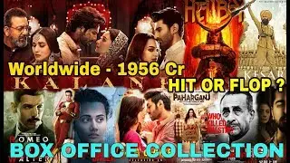 Box Office Collection Of Kalank, Hellboy, Kesari, RAW, Badla, Shazam Movie Etc 2019