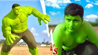 Marvel Hulk VS Real Life Hulk  | All Time Best Hulk Transformation In Real Life ! #Hulk