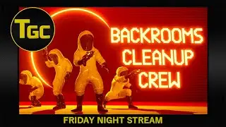 Backrooms Cleanup Crew Gameplay | Three Guys Coop | Friday Night Stream