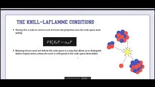Quantum Error Correction Part 1|Ibrahim Al-Jazzar