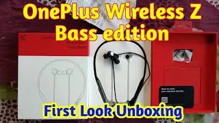 OnePlus Bullet Wireless Z Unboxing & First Look - Best Bluetooth Earphones For ₹1799 Big Billion Day