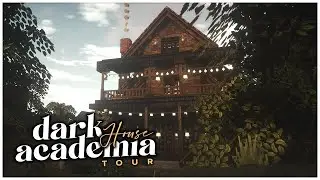 🖤🏡 𝑫𝒂𝒓𝒌 𝑨𝒄𝒂𝒅𝒆𝒎𝒊𝒂 𝑯𝒐𝒖𝒔𝒆 𝑻𝒐𝒖𝒓 - Cocricot Mod / Texture Pack┊Aesthetic Minecraft JE