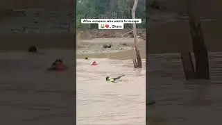 Galamsey Escape Part 1 #viralvideo #galamsey #ghana