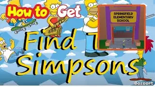 How to open Springfield elementary school doors in find the Simpson #roblox #gamezoneplus