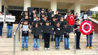 Çamlık ilkokulu 3B sınıfı 10 KASIM oratoryosu. ..
