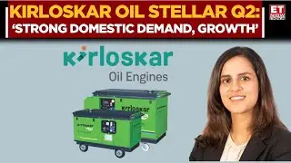 Kirloskar Oil Engines Q2: Gauri Kirloskar on 30% Revenue Surge & Global Growth Drive | Breaking News