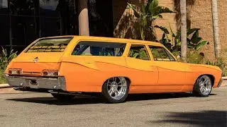 Кастомный универсал Bel Air &mdash; этот универсал Chevrolet оснащен мощным двигателем V8.