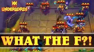 This Guy's Board Is RIDICULOUS! | Have You Ever Seen SEVEN 3-Star Heroes At Once? | Dota Underlords