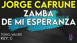 Jorge Cafrune - Zamba De Mi Esperanza - Karaoke Instrumental - Mujer