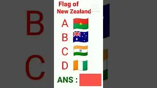 National flag of New Zealand. #youtubeshorts