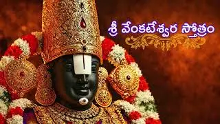 శ్రీ వేంకటేశ్వర స్తోత్రం || Tirumala Lord Venkateswara Stotram ||  Sri Venkateswara Stotram || Chant