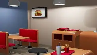 McDarnald's VR Model Design by Max Keeley