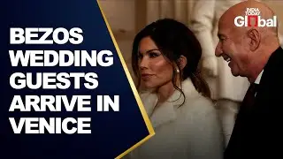 LIVE: Jeff Bezos' Wedding Guests Arrive in Venice | Star-Studded Ceremony Unfolds in Italy