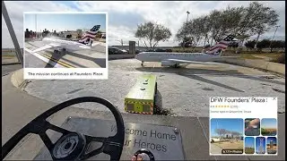 things to do in Dallas Texas for FREE - visit Founders Plaza to take cool Instagram pics of planes