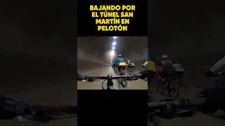 Bajando el T&uacute;nel San Martin en Pelot&oacute;n de SJL al R&iacute;mac #shorts #peru #ciclismo #bike #sports #fyp