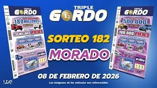 SORTEO TRIPLE GORDO 182