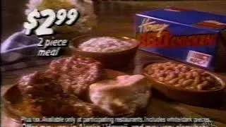 KFC Honey BBQ Wings Commercial 1992
