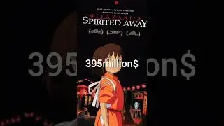 top 3 most earning anime movies