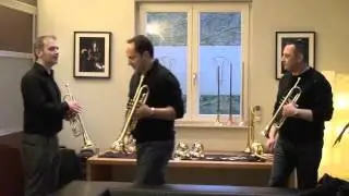French trumpet players testing Van Laar&reg;