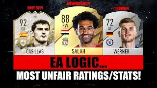 FIFA 22 | EA LOGIC... MOST UNFAIR & WRONG RATINGS/STATS! 😂🤦&zwj;♂️ ft. Casillas, Salah, Werner&hellip; etc