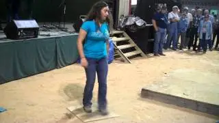 Young Girl Flatfoot Dancing