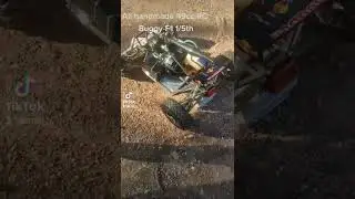 Handmade 49cc RC Buggy-F1 1/5th running on nitro
