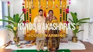 Nandu & Akshara's Grand Housewarming Ceremony (Telugu) || Caledonia || Ontario || Canada