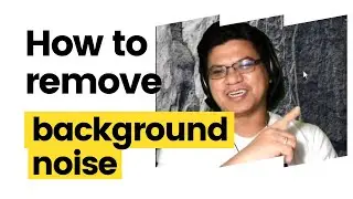 How to Remove Background Noise? | Noise Cancelling app for PC | Harold Aguila