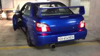 my 2001 Subaru Impreza WRX with CSC Marmitte Exhaust