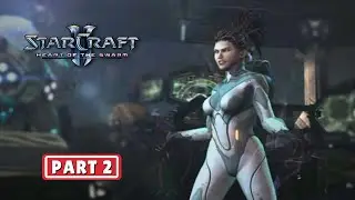 StarCraft 2: Heart of the Swarm - Back in the Saddle Part 2 Walkthrough | No Commentary