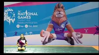 Pooja Patel (Gujarat) wins Gold🥇 in Yogasana #36thNationalGames 2022, being held in Gujarat