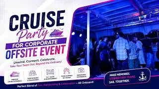 Cruise party for corporate offsite event in Goa