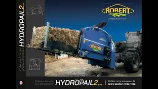 🔵 PAILLEUSE FRONTALE POUR TELESCOPIQUE HYDROPAIL2 EVO ROBERT 🔵  #pailleuse #telescopique #frontale