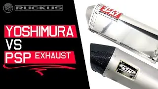 Yoshimura против PSP Honda Ruckus / Metropolitan Exhaust