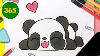 HUR MAN RITAR KAWAII PANDABJÖRN