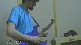 Joe Satriani - Crush of love, Silver heart band, cover