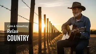 【Country Relax 51】Country Soft Nights for Calm Thinking 🌌🎵