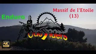 Les Outsiders / VTT Massif de l'Etoile 4 singles enduro