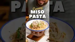 Fall in Love with This Creamy Miso Pasta Recipe! #easyrecipes #shorts #pasta