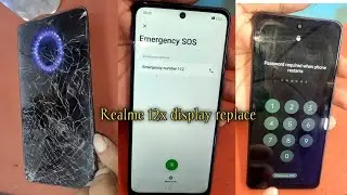Realme 12x 5g LCD + Touch Display Digitizer Replacement || Realme 12x 5g Display Change