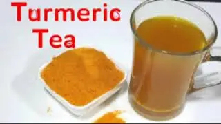 Turmeric Tea For Health and Wellness, Turmeric Curcurmin Health Tea Recipe