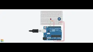 Video Demonstration - Wired Serial Communication (TinkerCAD)