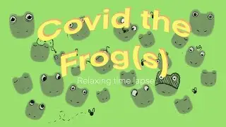 🐸Relaxing art time lapse with Nature sounds to help you sleep