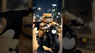 Orange Cat Becomes Batman &ndash; The Funniest Hero Transformation
